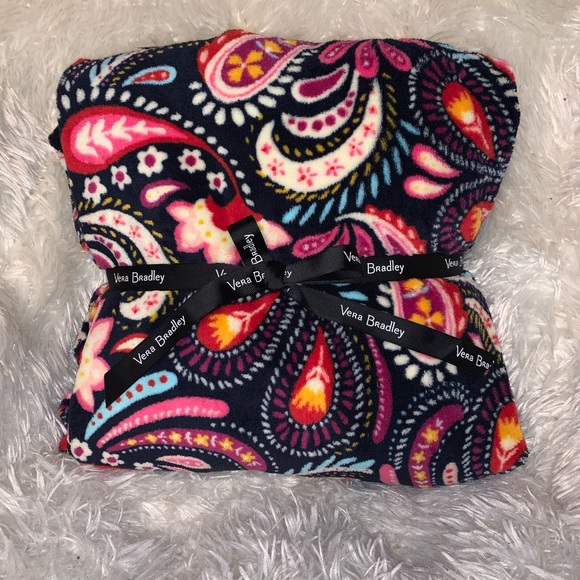 Vera Bradley Other - Throw Blanket - Painted Paisley